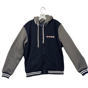 80 for Brady Football Movie Themed Varsity Jacket NWT Size M